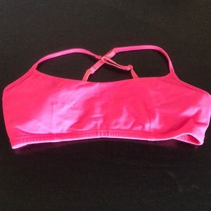 Pink Lululemon Sports Bra